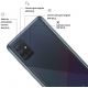Smartphone Samsung Galaxy A71 A715 Dual Sim 6GB RAM 128GB nero