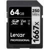 Lexar 64GB Professional 1677x 250mb/s Memoria SD
