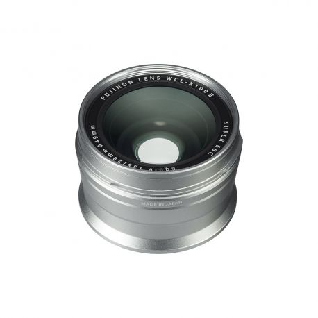 Fujifilm WCL-X100 II Wide Teleconverter Silver compatibile mirrorless X100