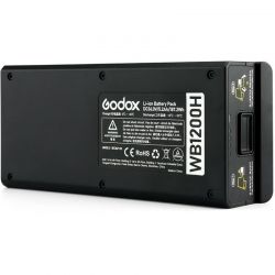 Godox WB1200H 5200mAh batteria al litio per flash AD1200 PRO