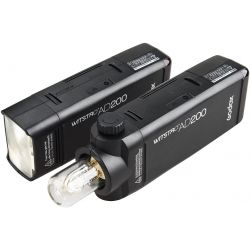 Godox AD200 TTL Kit flash tascabile 200 Ws + batteria litio