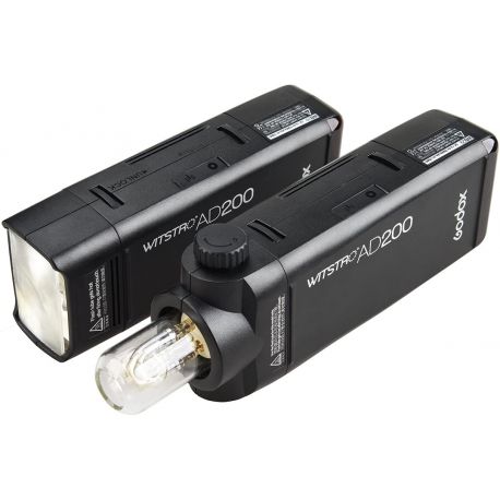 Godox AD200 TTL Kit flash tascabile 200 Ws + batteria litio