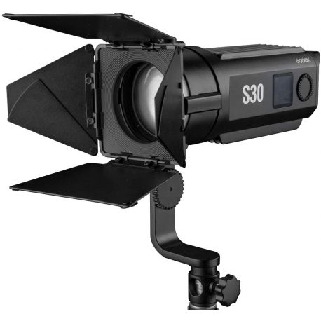 Godox S30 illuminatore faretto LED Focusing Light con alette