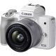 Fotocamera Mirrorless Canon EOS M50 Mark II kit 15-45mm IS STM Bianco