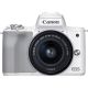 Fotocamera Mirrorless Canon EOS M50 Mark II kit 15-45mm IS STM Bianco