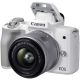 Fotocamera Mirrorless Canon EOS M50 Mark II kit 15-45mm IS STM Bianco