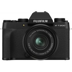 Fotocamera Mirrorless Fujifilm X-T200 Kit 15-45mm Nero