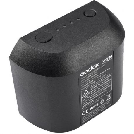 Godox AD600 PRO TTL Li-ion batteria di ricambio WB26