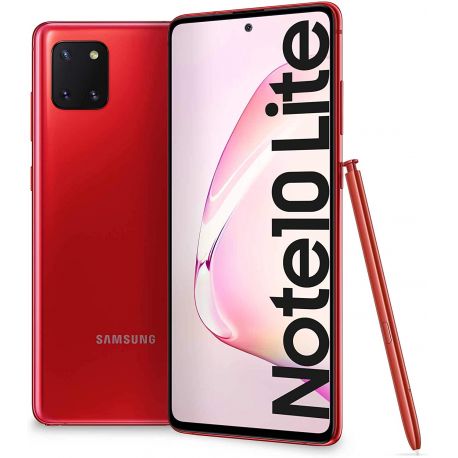Smartphone Samsung Galaxy Note 10 Lite N770 Dual Sim 128GB rosso