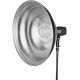 Quadralite Wave Beauty Dish Silver 70cm