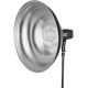 Quadralite Wave Beauty Dish Silver 42cm