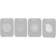 MagMod MagMask Pattern 2 maschere filtri effetto luce per flash