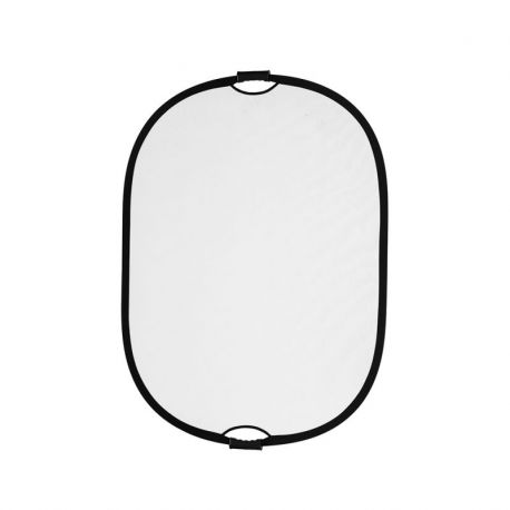 Quadralite Pannello Riflettente con maniglia Bianco/Silver 90x120cm