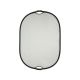 Quadralite Pannello Riflettente con maniglia Bianco/Silver 90x120cm
