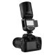 Quadralite Stroboss V1 Flash a testa rotonda per fotocamere Nikon