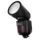 Quadralite Stroboss V1 Flash a testa rotonda per fotocamere micro quattro terzi MFT