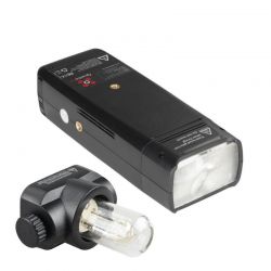 Quadralite Reporter 200 TTL flash portatile doppia testa