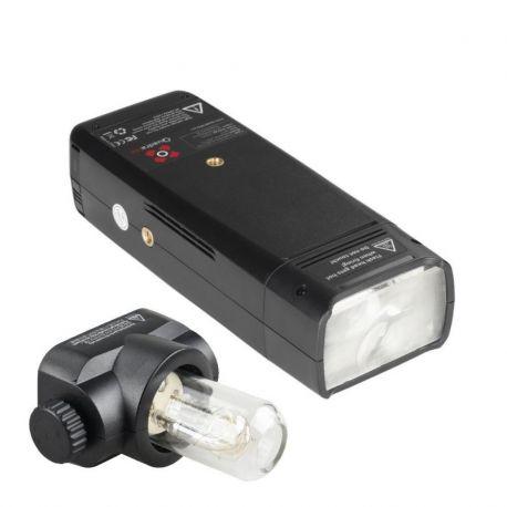 Quadralite Reporter 200 TTL flash portatile doppia testa