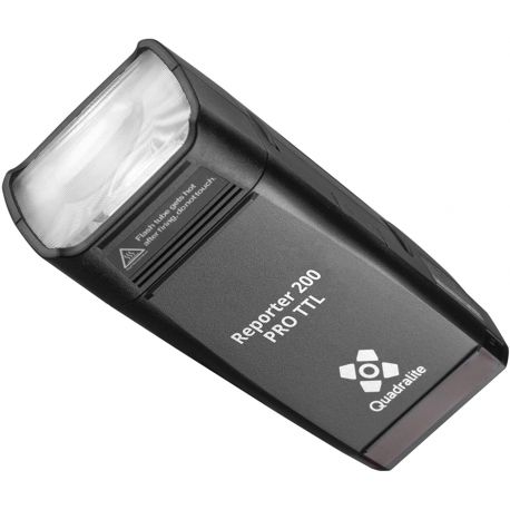 Quadralite Reporter 200 Pro TTL flash universale portatile