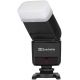 Quadralite Stroboss 36 flash a slitta TTL per fotocamere Nikon