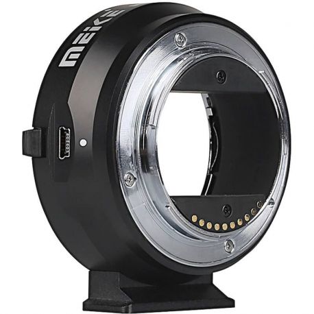 Meike adattatore da obiettivo Canon EF a fotocamera mirrorless Sony E-Mount