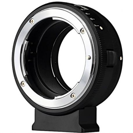Meike adattatore da obiettivo Nikon F a fotocamera mirrorless Sony E-Mount