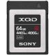 Sony 64GB Scheda Memoria XQD-G64F/J 440mb/s Lettura - 400mb/s Scrittura