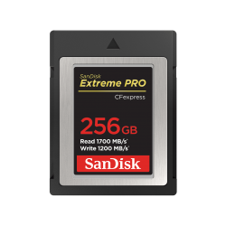 Sandisk 256GB 1700Mb/s Extreme Pro Scheda Memoria CFexpress Type B