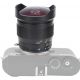 Obiettivo fish-eye TTArtisan 11mm F2.8 per mirrorless Leica M nero (A02B)