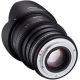 Obiettivo Samyang 24mm T1.5 VDSLR Mark II per reflex Canon EF