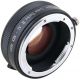 Zhongyi Mitakon Turbo adattatore II da obiettivo Nikon a mirrorless Sony