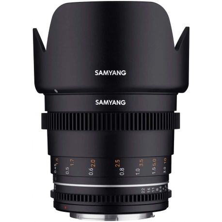 Obiettivo Samyang 50mm T1.5 VDSLR Mark II per mirrorless Sony E-Mount