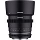 Obiettivo Samyang 85mm T1.5 VDSLR Mark II per mirrorless Sony E-Mount