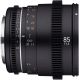 Obiettivo Samyang 85mm T1.5 VDSLR Mark II per mirrorless Sony E-Mount
