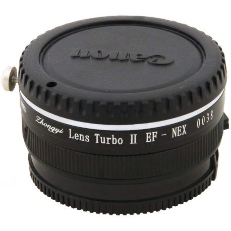Zhongyi Mitakon Turbo adattatore II da obiettivo Canon a mirrorless Sony
