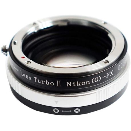 Zhongyi Mitakon Turbo adattatore II da obiettivo Nikon a mirrorless Fujifilm