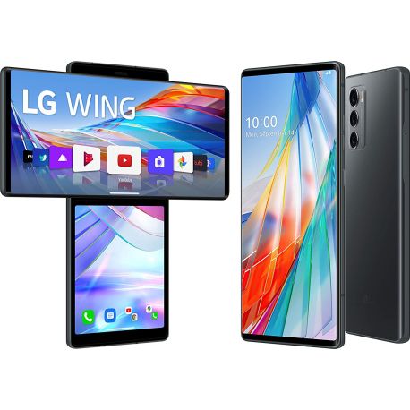 Smartphone LG Wing 5G Dual Sim 128GB Grigio