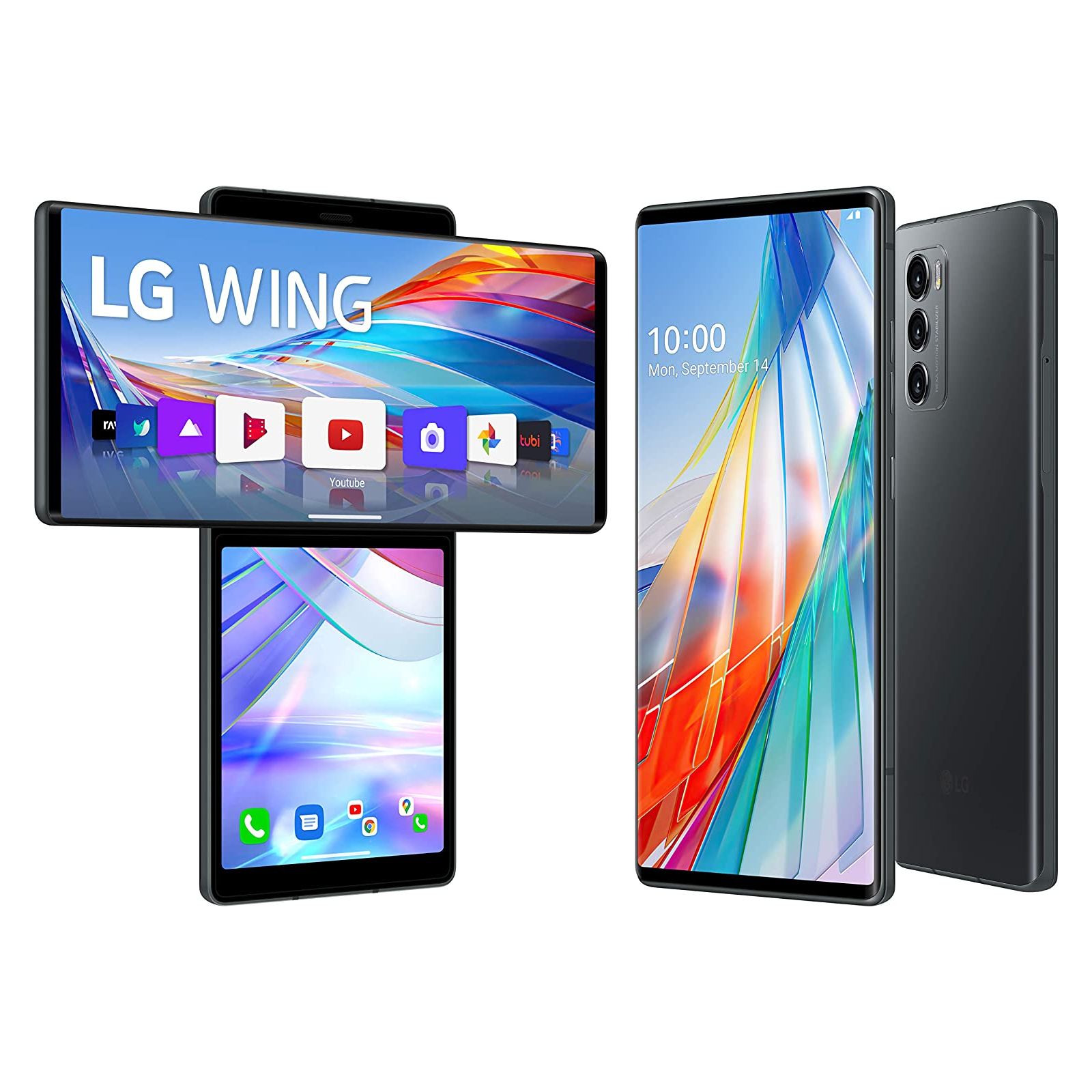 Lg wing. LG Wing 5g. Смартфон LG Wing 5g. LG Wing 5g 128gb. LG Wing 5g lmf100tm.