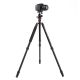 Triopo Treppiedi in alluminio MT-2504X8.C + Testa NB-1S
