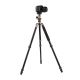 Triopo Treppiedi in alluminio MT-2504X8.C + Testa NB-1S
