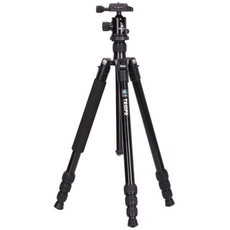 Triopo Treppiedi in alluminio MT-2504 + Testa J-1