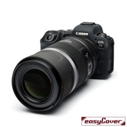 easyCover custodia protettiva in silicone nera per Canon R5 / R6