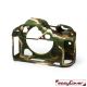 easyCover custodia protettiva in silicone mimetica per Canon R5 / R6