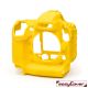 easyCover custodia protettiva in silicone gialla per Nikon D6