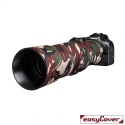 easyCover custodia in neoprene verde mimetico per obiettivo Canon RF 600mm F/11 IS STM lens oak