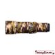 easyCover custodia in neoprene marrone mimetico per obiettivo Canon RF 600mm F/11 IS STM lens oak