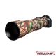 easyCover custodia in neoprene forest mimetico per obiettivo Canon RF 600mm F/11 IS STM lens oak
