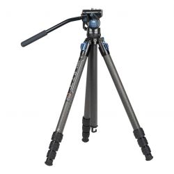 SIRUI Superb Travler 124 Treppiedi in fibra di carbonio con testa VA-5