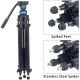 SIRUI SH15 Treppiedi Broadcast video in alluminio con testa