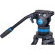 SIRUI SH25 Treppiedi Broadcast video in carbonio 10x con testa